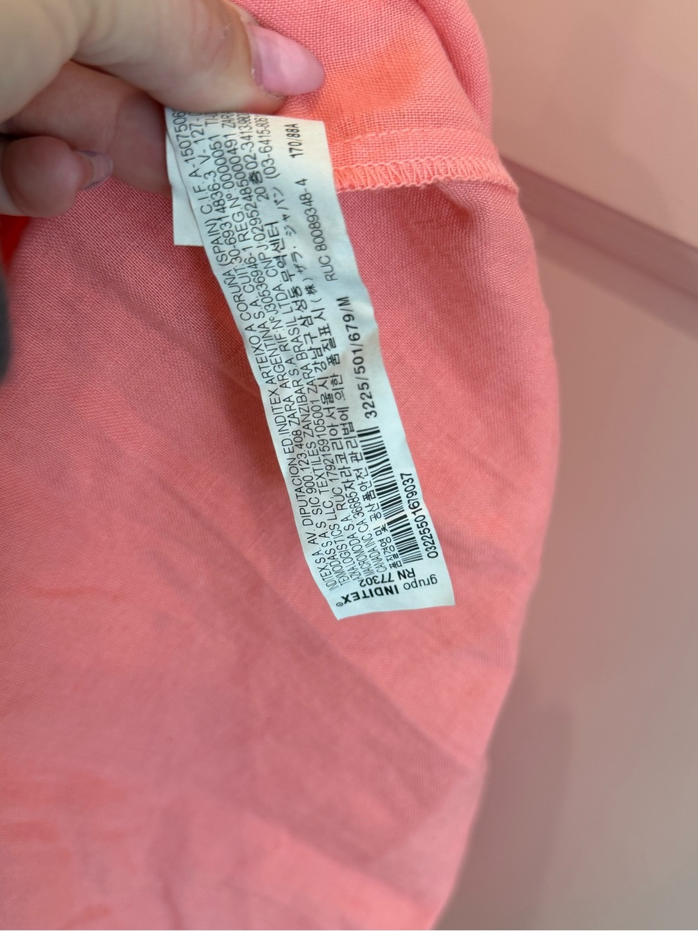 Zara Pink Button Down Tiered Maxi Dress - Picture 10 of 10